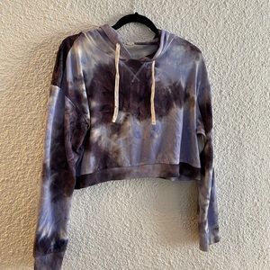 Zara tie dye hoodie